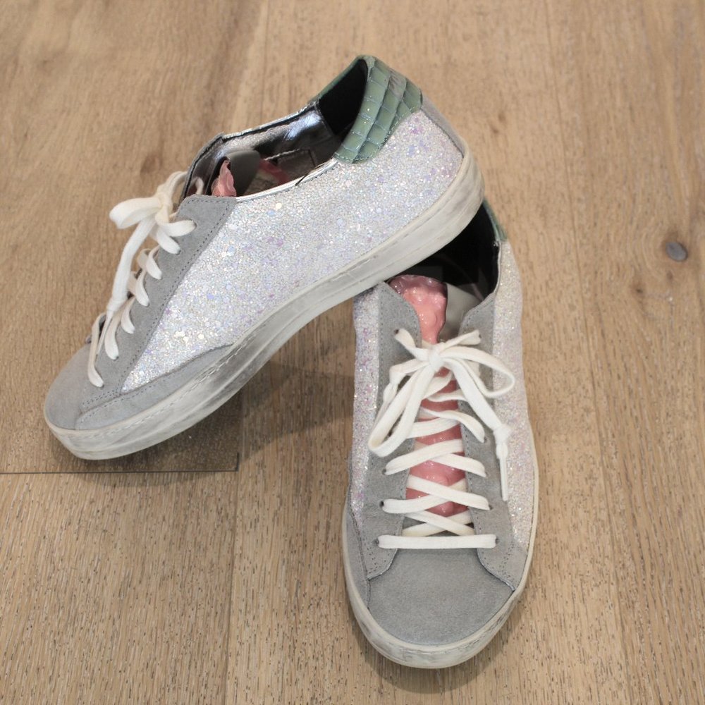 EXCELLENT P448 Sneakers Bubble Wrap and Glitter 7